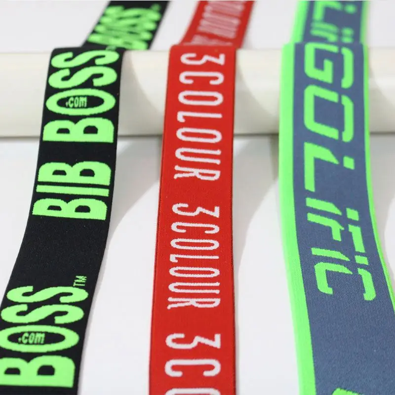 3D Effect Elastic Band Bump Jacquard Elastic Tape Polyester Elastic Webbing for Waist Band