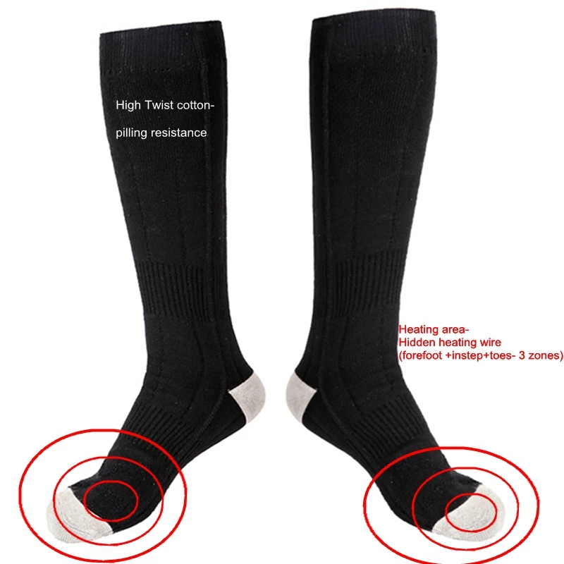 electric heating socks  Rechargeable Heated Socks battery heated socks