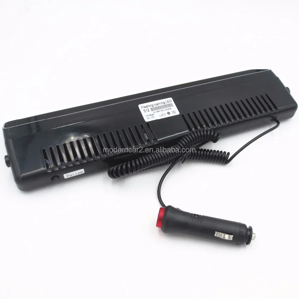 Car Strobe LED Flashing Lights Lamp Red Blue/Amber/Yellow/White Flasher Warning Light For audi VW Benz Dodge