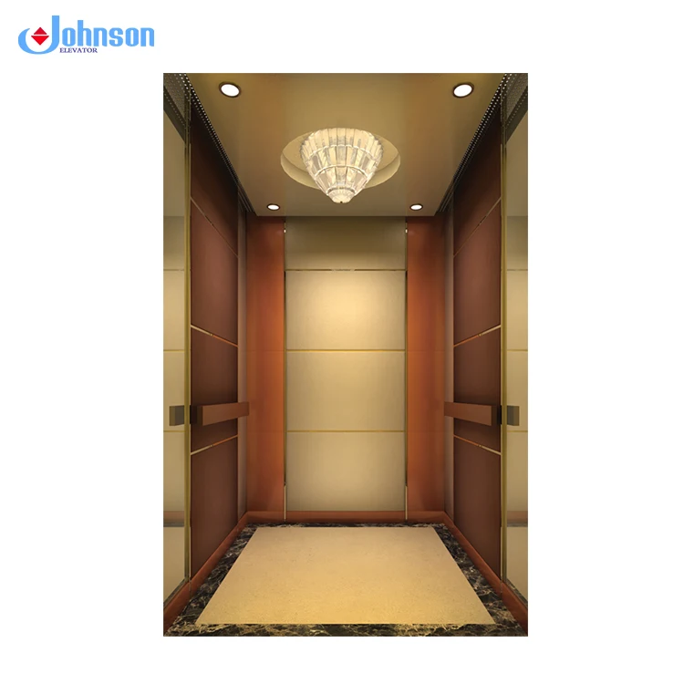 Great quality reliable luxuriously decorated elevator elevator cabin price