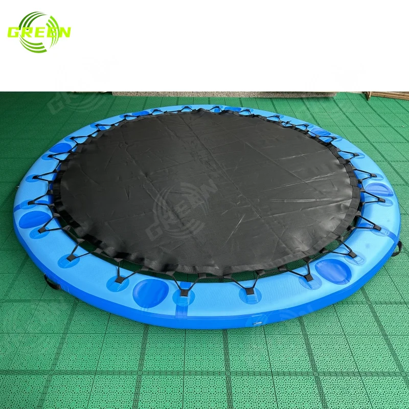 Inflatable yacht hammock floating waterworks Caribbean tanning pool sunchill tanning pool dock inflatable water lounge hammock