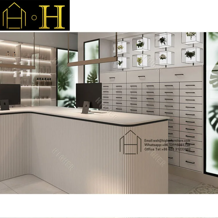 Medical Shop Interior Design Retail Pharmacy Shopfitting Decoration Ideas Pharmacy Shop Design