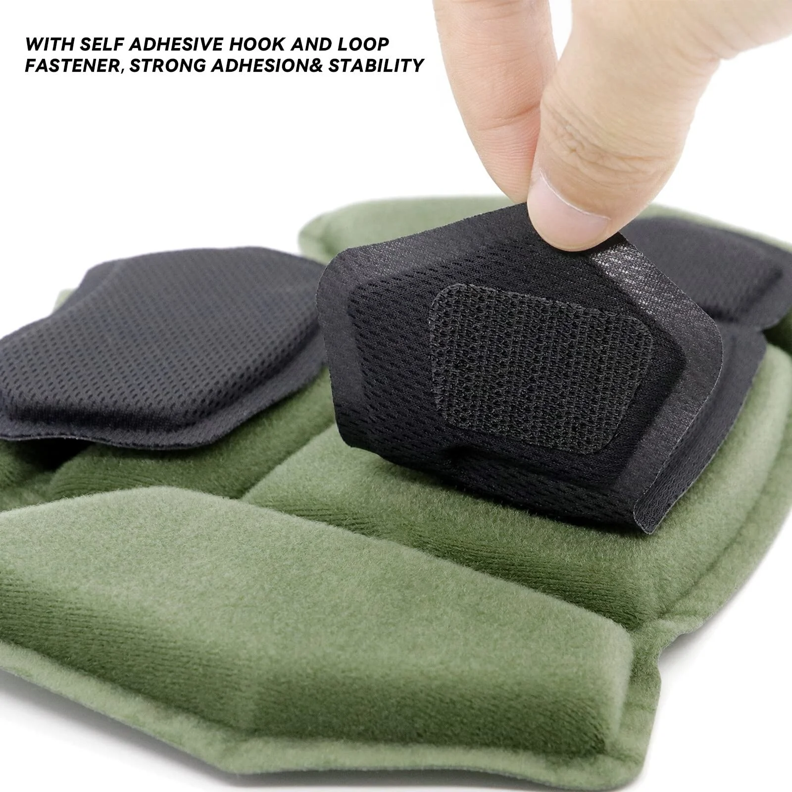 Custom Protective Soft Comfort Tactical Helmet Foam Padding Tactical Helmet Pads Universal Replacement Memory Foam Helmet Pad