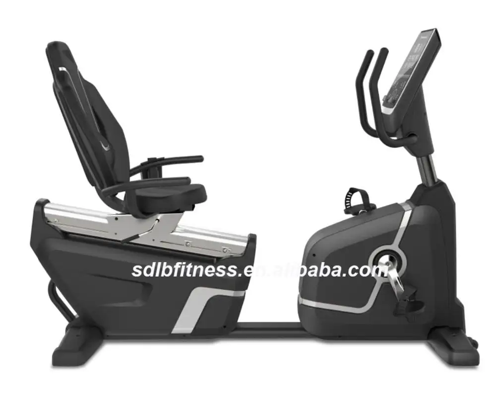 Shandong Lanbo New style recumbent bike with touch screen recumbent bike training body building exercise bike gym equipment