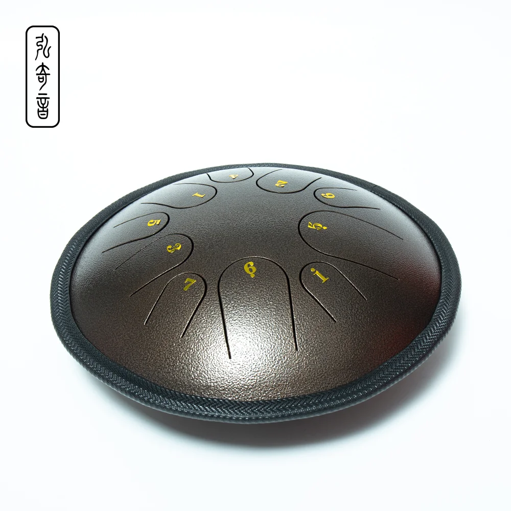 
Best Zen Guda Handpan Etheral Musical Instrument Steel 10 Inch Tongue Drum For Beginner 