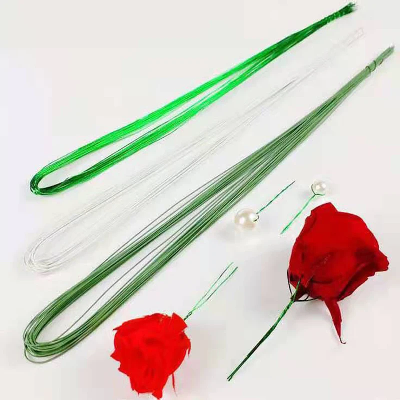 New design artificial colorful floral wires wire thin metal wire for floral