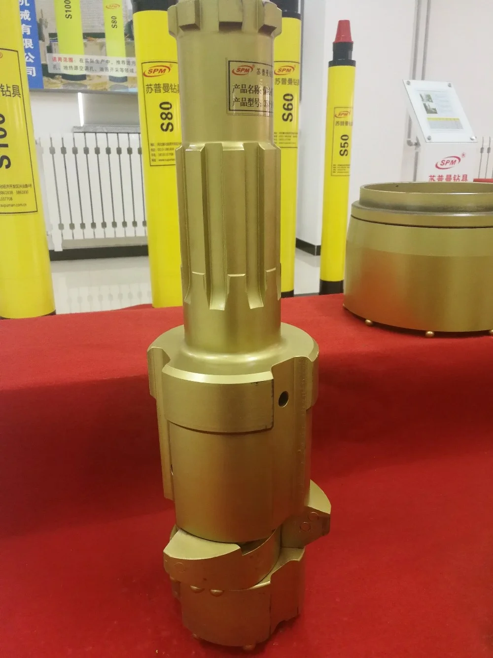 
SPM 141mm 168mm ODEX 5 inch welding water well drilling steel casing shoe ring drill bit for concentric drill bit 