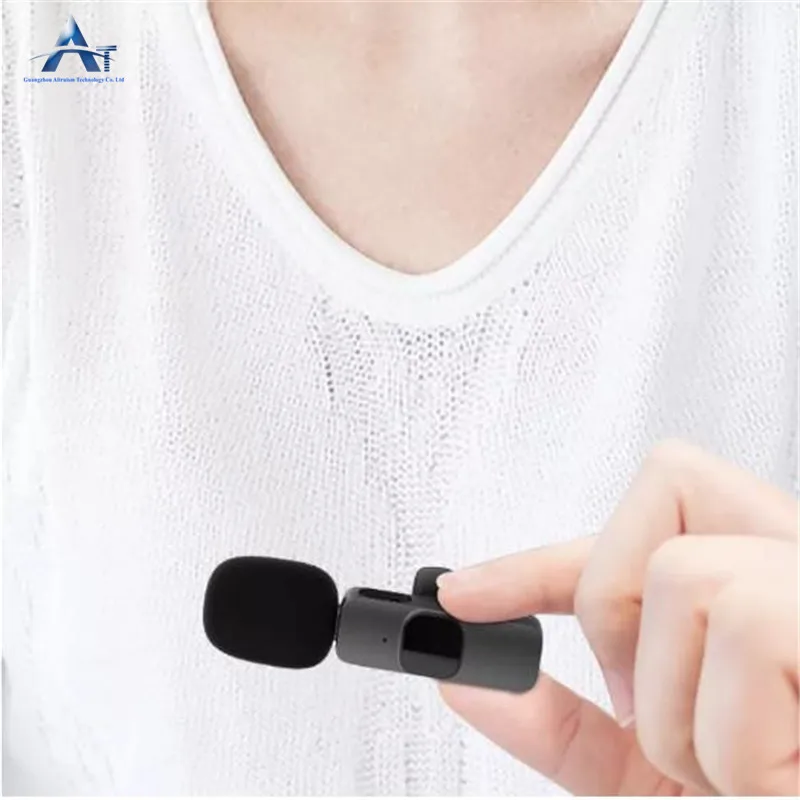 New Wireless Lavalier Microphone Portable Audio Video conference microphone k8