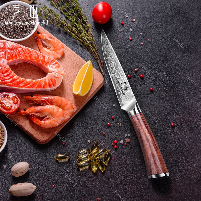 High Quality Damascus Chef Knife Set Handmade VG 10 Steel Kitchen knife