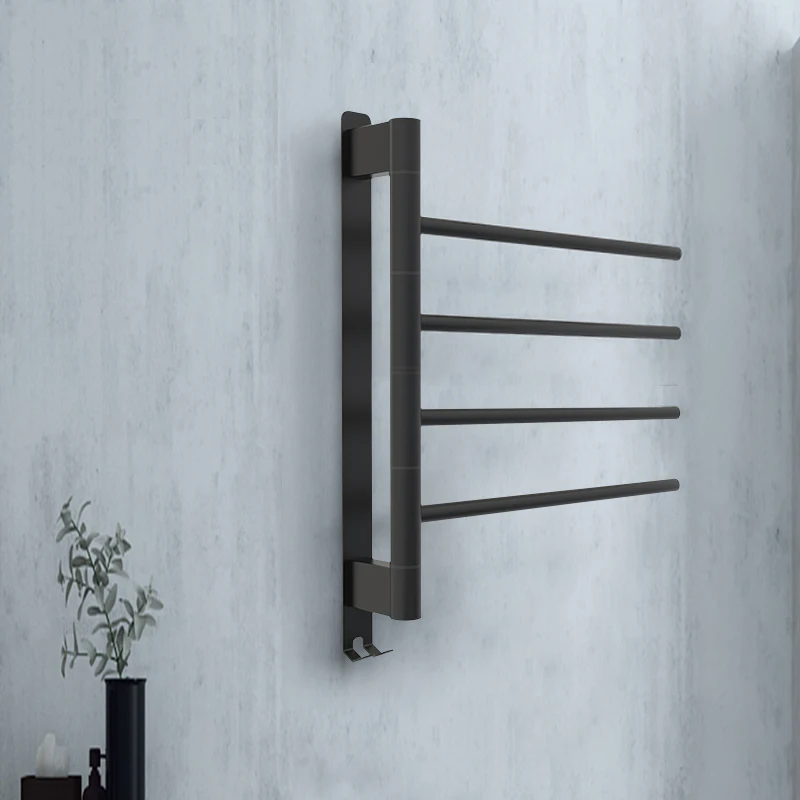 Hot Selling Rotatable Stainless Steel  Bathroom Electronic Heated Towel Rail