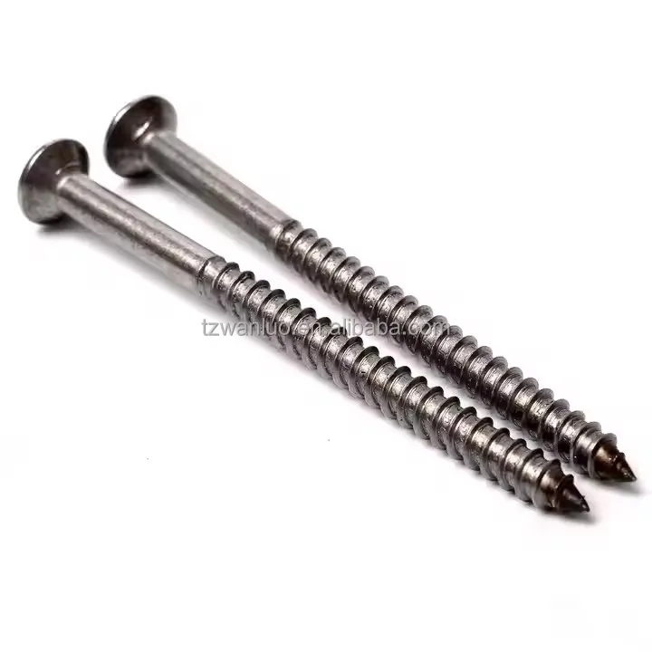OEM professional big size SS304 SS316 torx head stainless steel A2/A4 concrete screws for solar Mounting