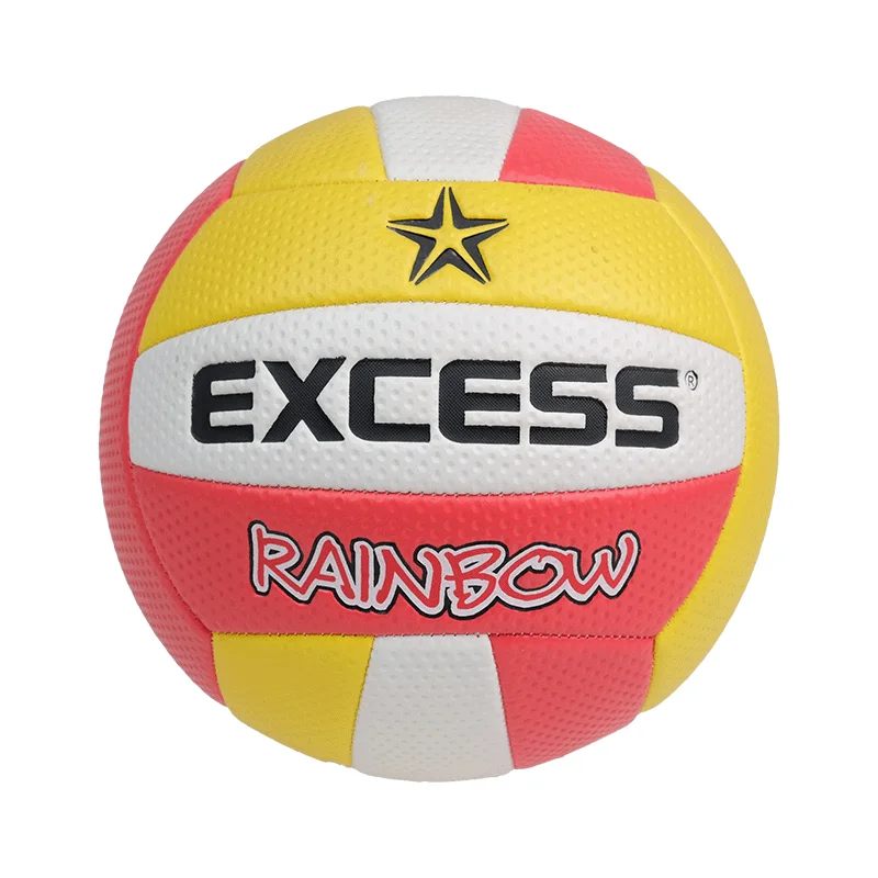 Низкая цена ПВХ тренировочный волейбол Пользовательский логотип все размеры 4/5 цвет пляжный