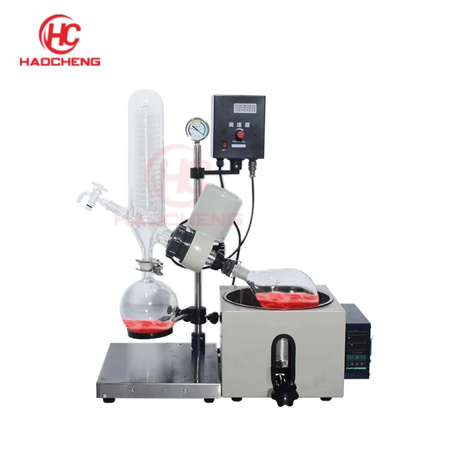 Wholesale Price Harga Condenser 1L Rotary Vacuum Film Evaporator