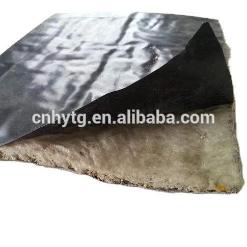 Waterproofing Bentonite Blanket Geo synthetic Clay Liner with 0.2MM HDPE liner for landfill bentofix membrane