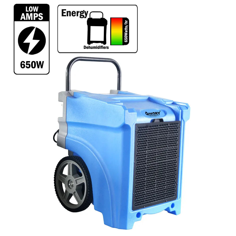 Commercial Dehumidifier  Large Industrial Dehumidifier with Pump, Compact, Portable, Auto Shut Off, for Basements, Gar