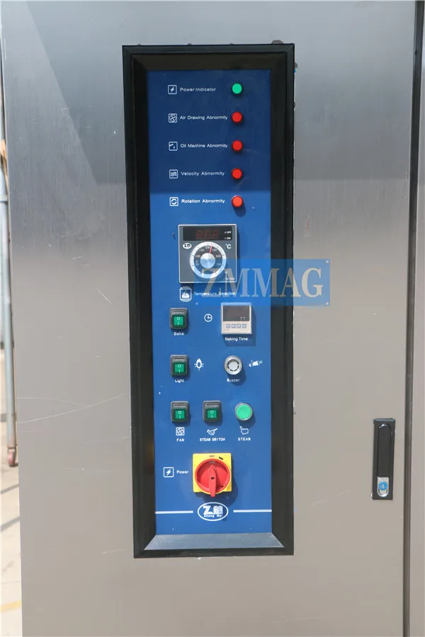 industrial bread baking oven electric and gas electric and diesel two energy rotary rack ovens