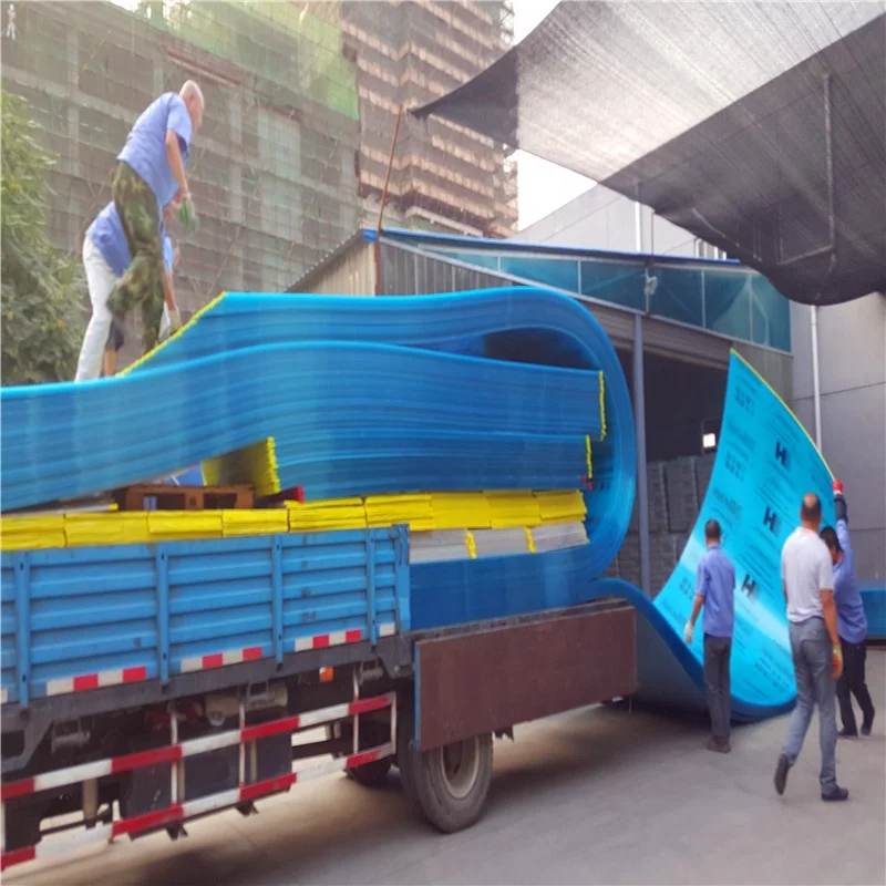 Bayer & Sabic resin polycarbonate hollow sheet/hollow polycarbonate sheet