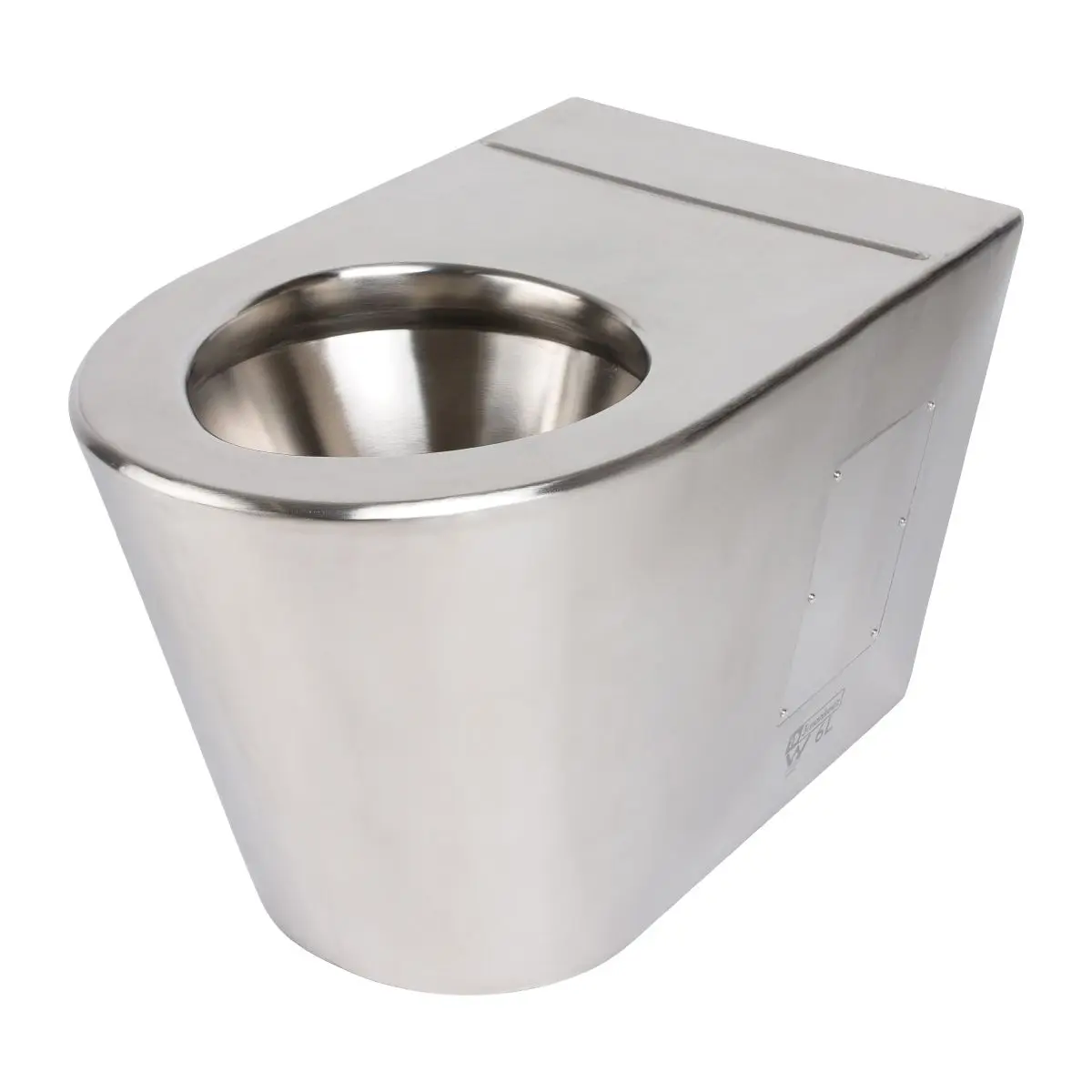 Cupc Sanitary Ware Commercial One Piece Anti-odor Sewer Easy-cleaning Stainless Steel Squat Toilet for Railway