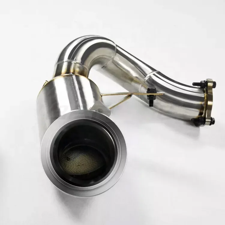 GRWA Stainless Steel Exhaust Downpipe For Porsche Macan S Turbo 3.0T 3.6T