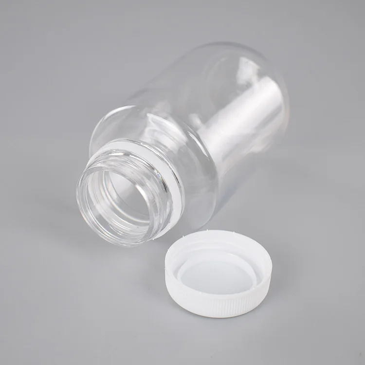 200ML Clear fresh juice packing water bottles beverage drink plastic bottle