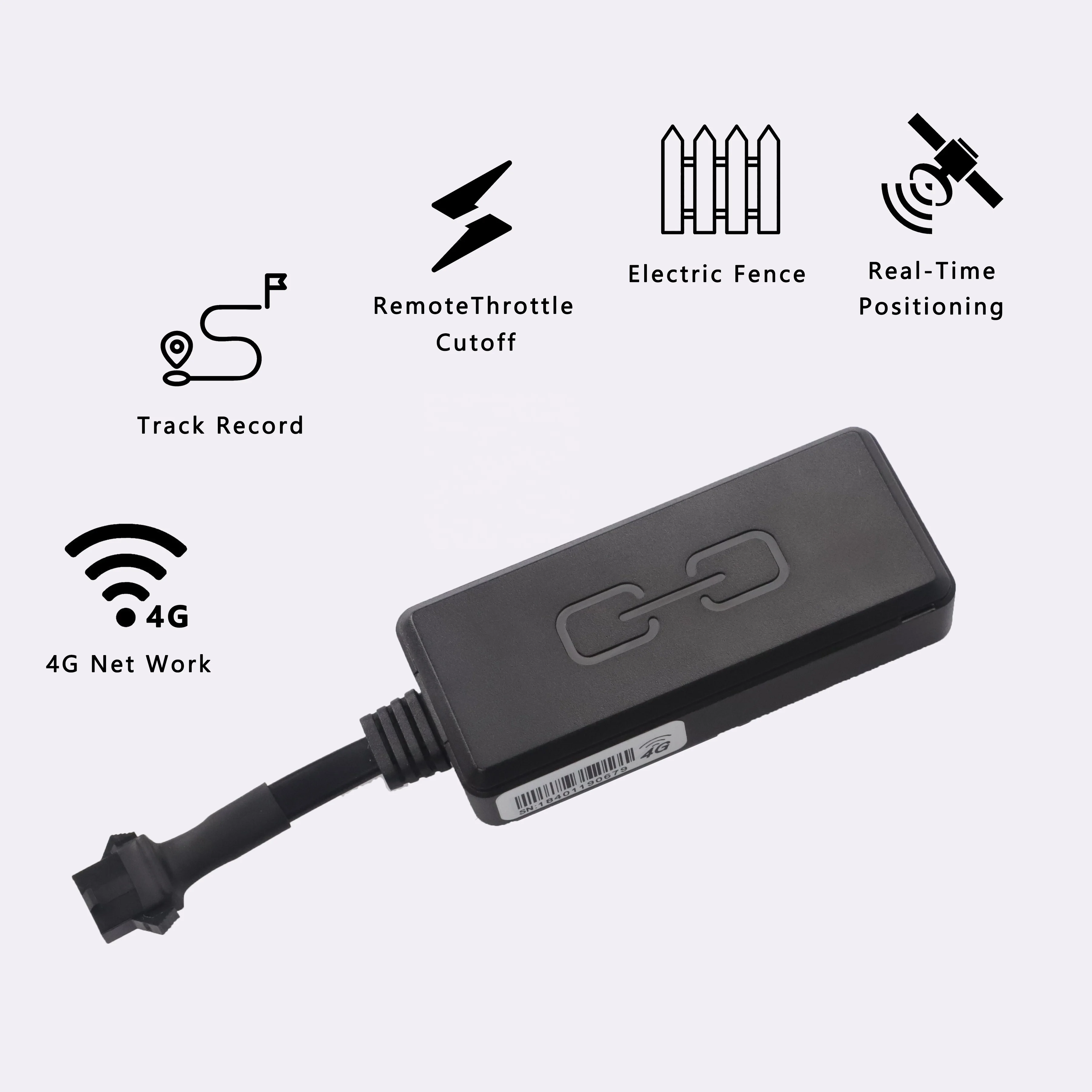 South American Automobile VD40 GPS Tracker GPS or 808/GT06 protocol 4G gps tracker for car