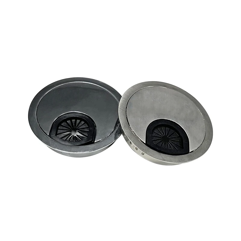 HD Office decorative fittings office computer rectangular desk cable wire management grommet