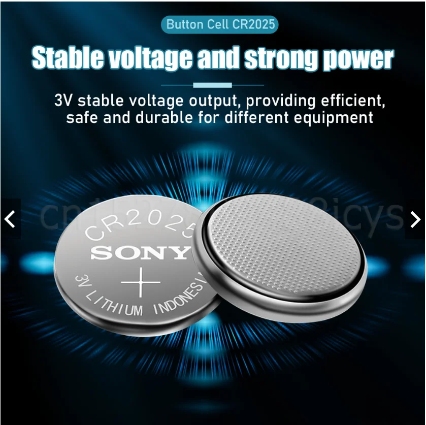 For Sony 2032 Battery Bateria Cr2032 3v Button Coin Cell Lithium Remote Primary Batteries for watch computer cr2032 For Toys