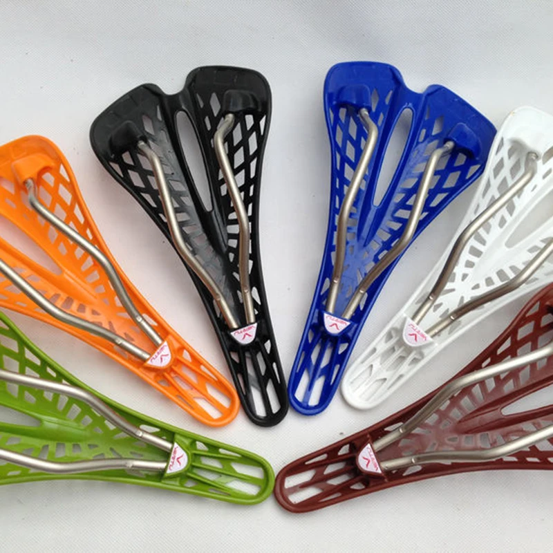 Ultra Light Plastic Comfortable Light Weight Bicycle Saddle cover Mountain MTB Bike Seat mtb PVC Cushion with Ventilation Holes