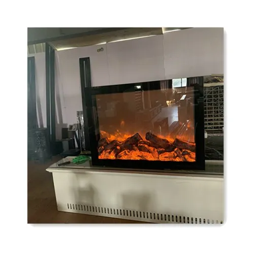 1200mm Big  Baking Paint Board Decorative Luxury Inserted Electric Fireplace With Remote Controlling Function