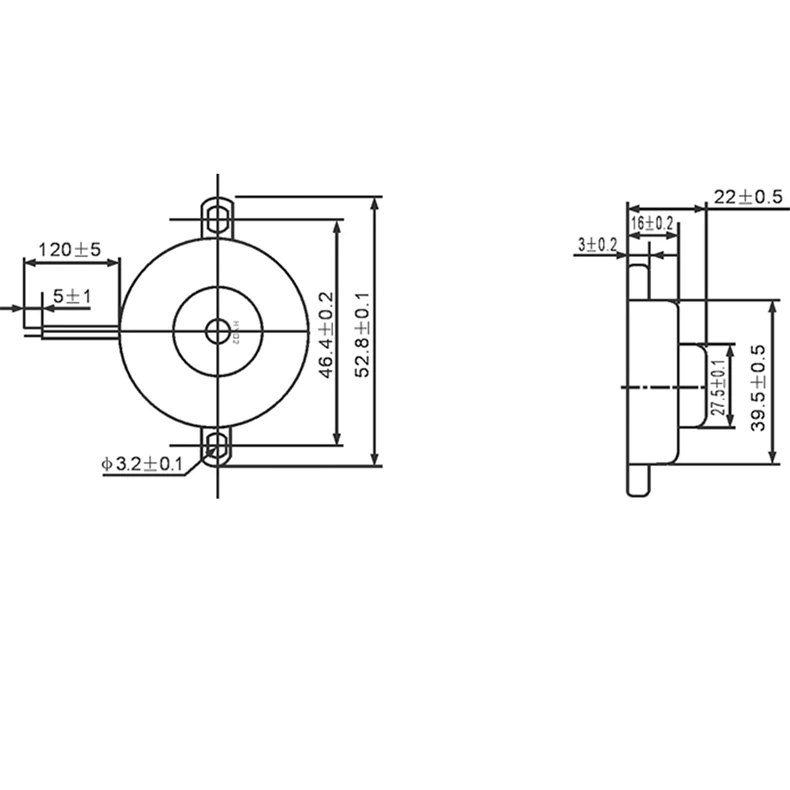 HYD-4023 24V пассивный небольшой Пьезозуммер AC с 20mA 16mm установленный на панели зуммер PPO системой