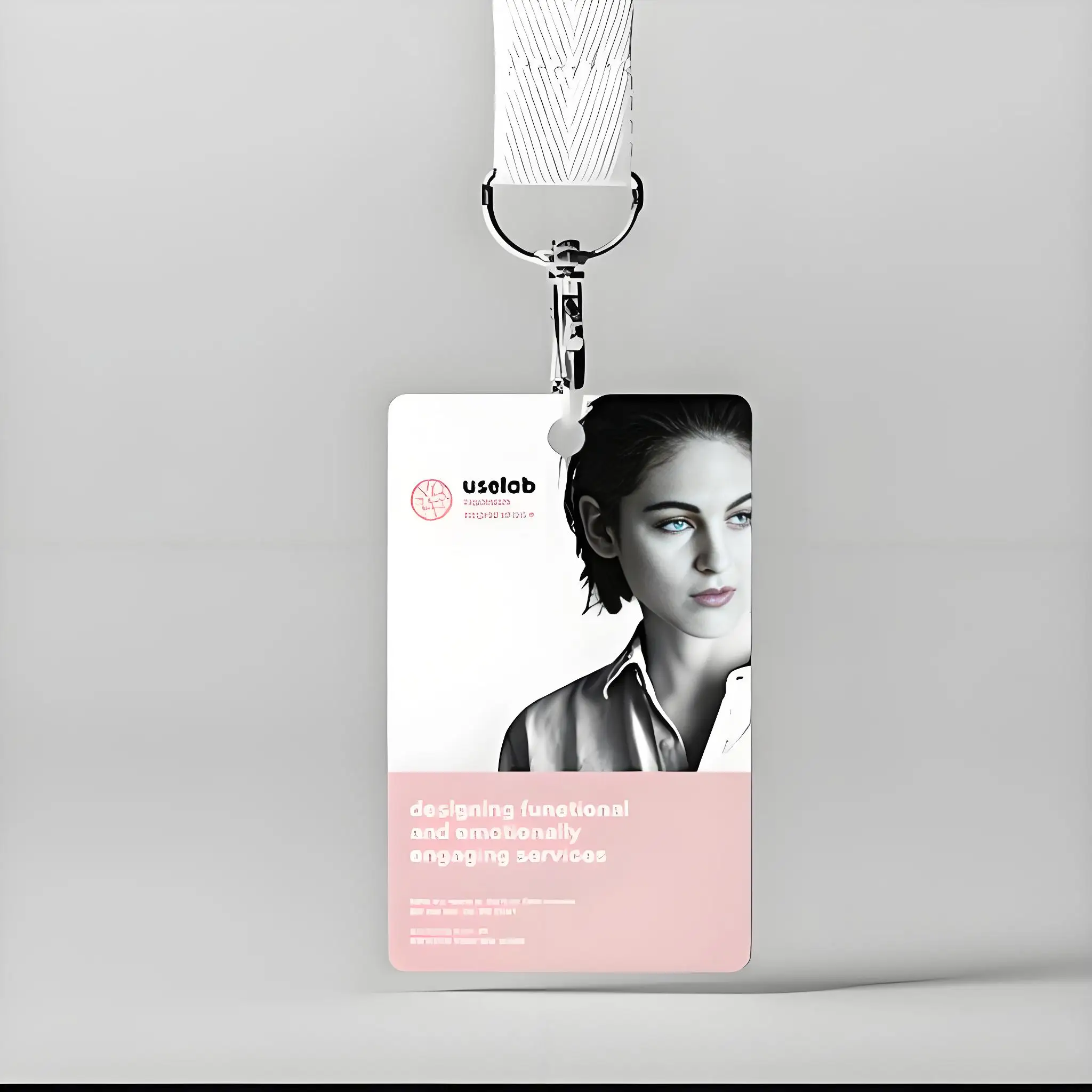 No chip Custom design cheap  no Photo id PVC card Student visitor event Employee Access control business magnetic qr code Card