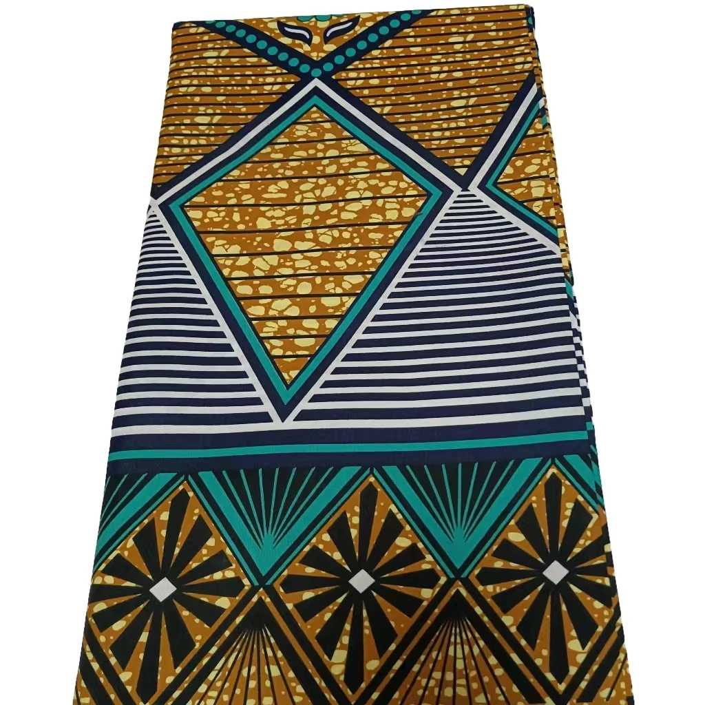 African Fabric Textile Holland Ghana Ankara Fabric 100% polyester African Wax Print Fabric for Dress