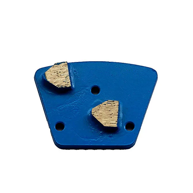 Hot Sale 2 Arrow Diamond Segments Metal Grinding Flooring Tools with 3 Holes