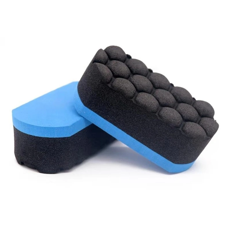 EVA Foam Wax Applicator Pad 5 Inch L Bee Hive Car Detailing Pad Foam Sponge Applicator