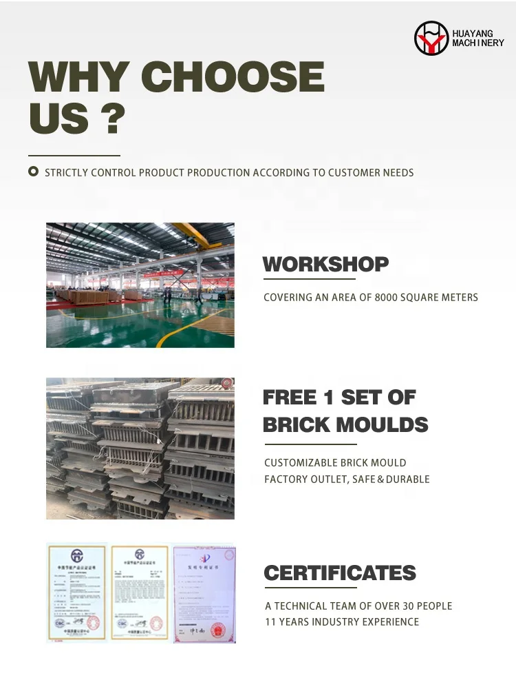 High Quality HY4-2B Cement Paver Block Hollow Brick Making Machine Concrete Brick Making Machinery for Sale Max Ordinary Key