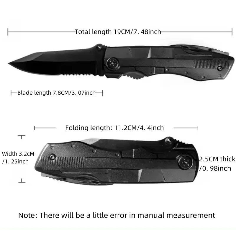 Stainless steel survival pocket knife with screwdriver head aluminum,Folding knife screwdriver Manual pliers