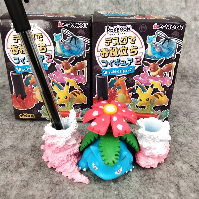 Anime Character 8pcs/set Pokemoned Figure Blind Box Toy Pikachu Mewtwo Charizard Figure Claw Doll Machine Blind Box