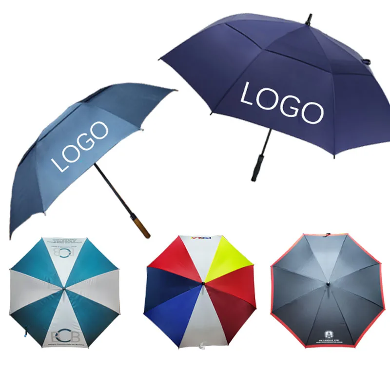 Super 1.3 false double layer umbrella real double layer rain and shine umbrella advertisement custom logo umbrella