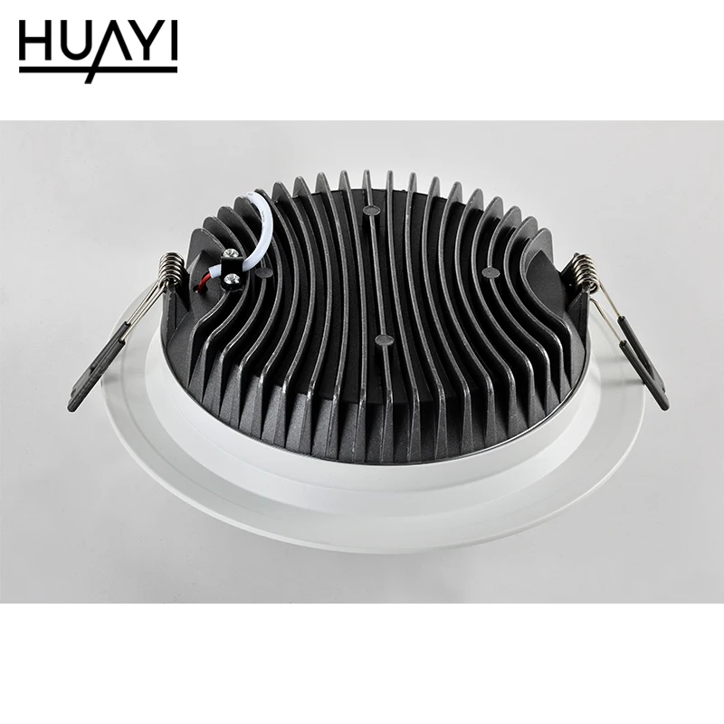  HUAYI Factory Wholesale Aluminum 5w 7w 9w 12w 15w 20w 25w 30w Indoor Recessed Led