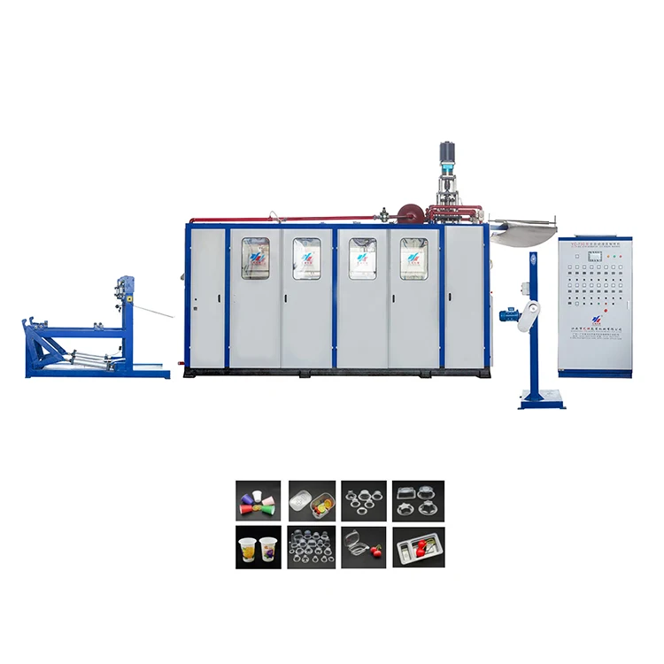 
YC-660 Fully automatic thermoforming plastic cup making machine production of disposable transparent products 