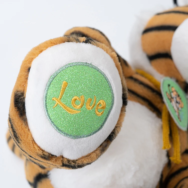 furry custom soft tiger plush toy stuffed animal dolls for kids toys gifts custom animals cute tiger plush toys