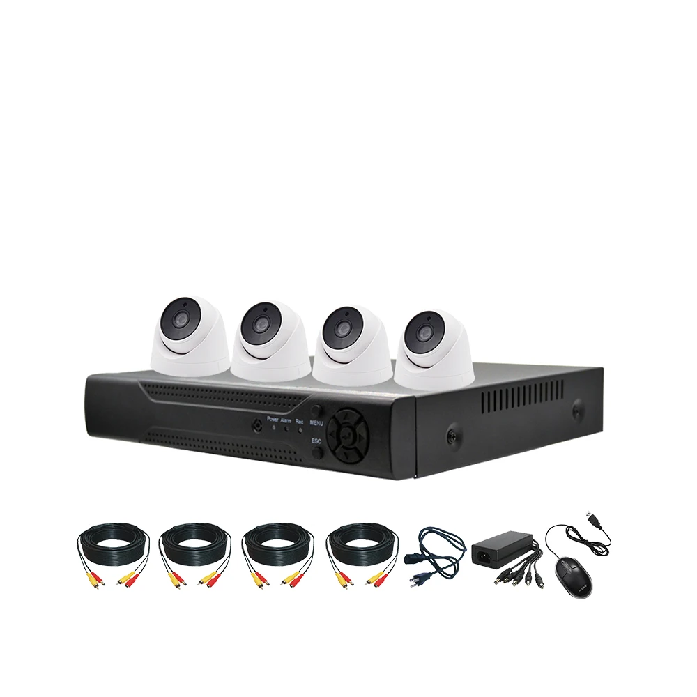 cctv surveillance systems cctv camera full set 4 channel dvr cctv 2mp set