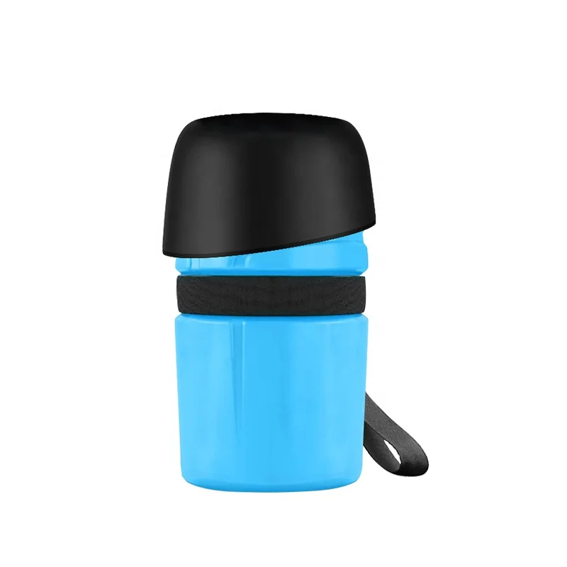 Pet water bottle outdoor portable portable custom kettle 500ML drinking travel dog squeeze bottle