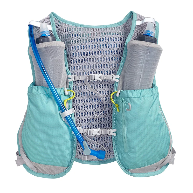Custom Outdoor Trail Running Vest Hydration Pack Lightweight with Two TPU Water Bladders for Men Women Cycling Hiking