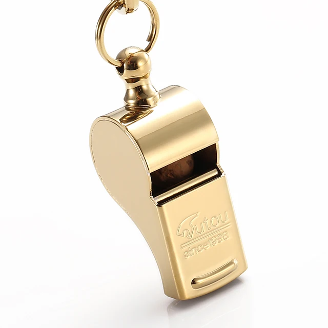 Factory High-quality survival police Whistle With Lanyard