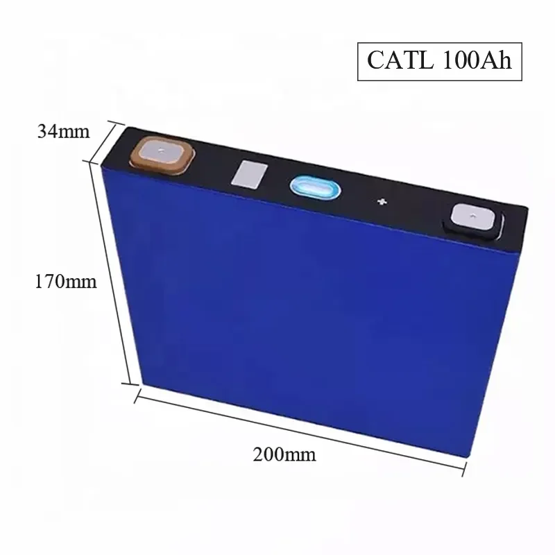 A Grade 3.2v Lithium 100ah Lifepo4 Battery Cell LFP Cell for Energy Storage