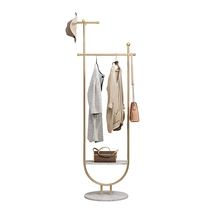 Marble Coat Rack Hanger Bedroom Clothes Rack