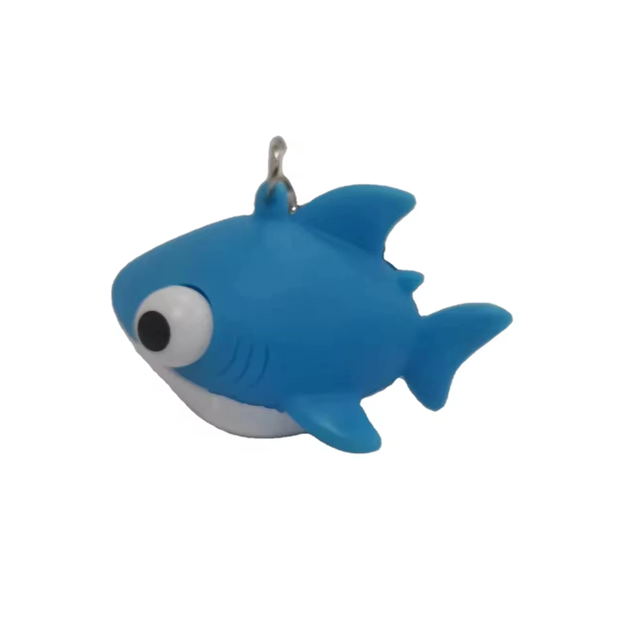 Customized cute pvc shark keychain plastic mini action figures vinyl anime figure toys craft toys