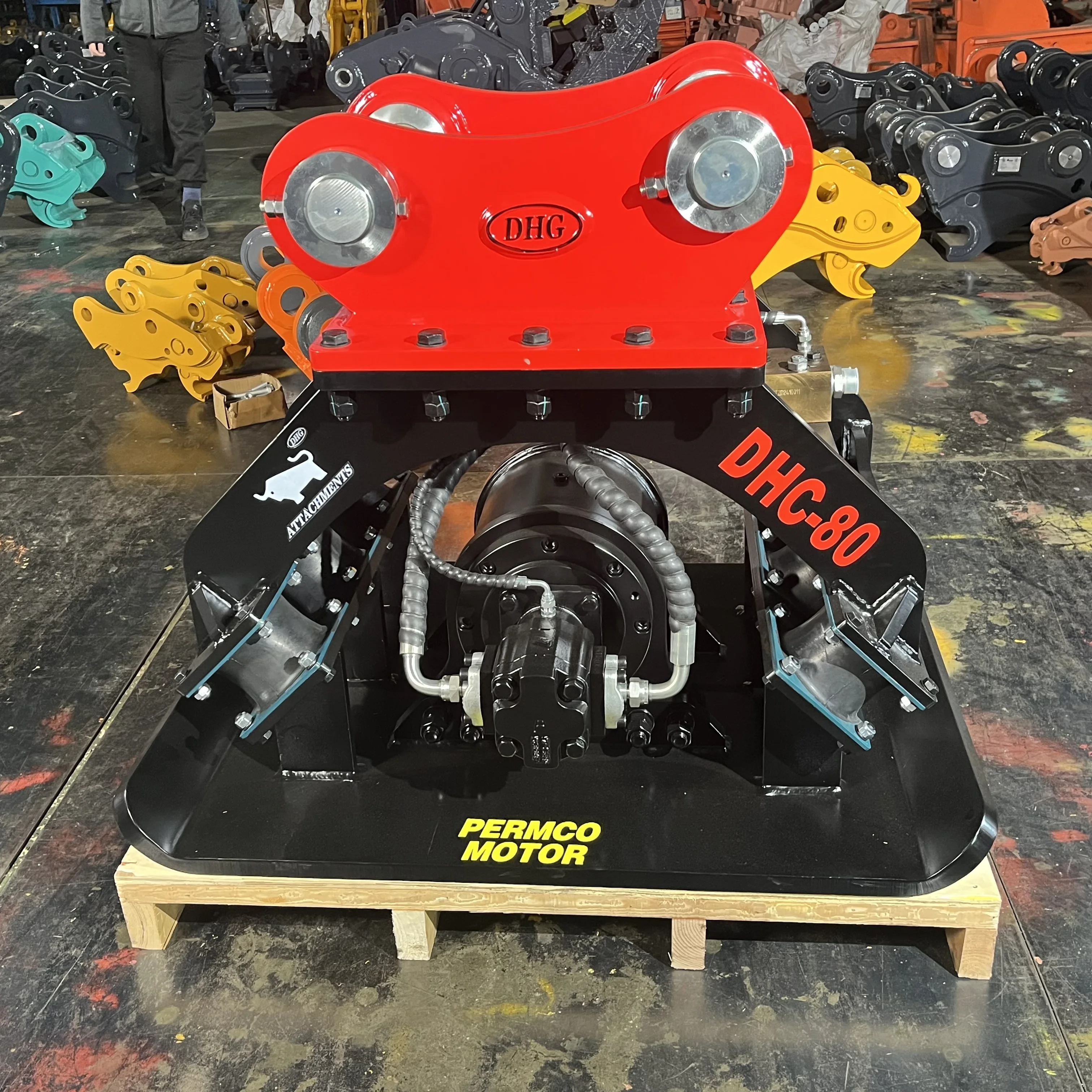 Excavator Hydraulic Compactor Excavator Vibrator Compactor High Quality Hydraulic Plate Compactor