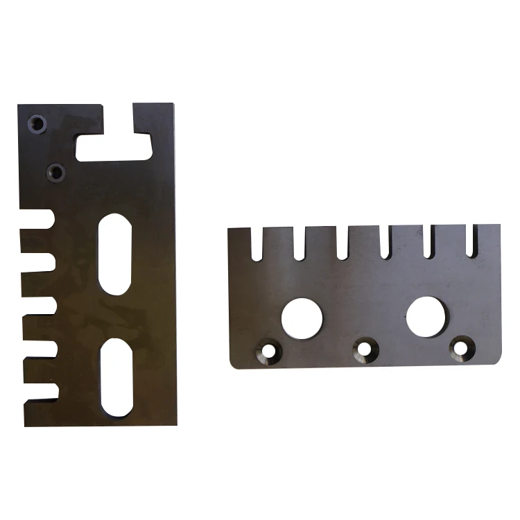 Plastic cutting machine rubber tyre shredder blades and knives